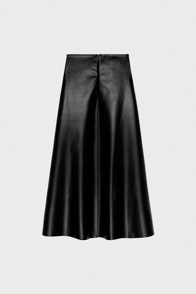 0092 cactus leather skirt
