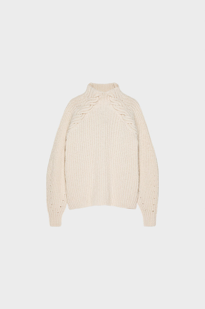Private Sale - 0061 structured cable detail sweater