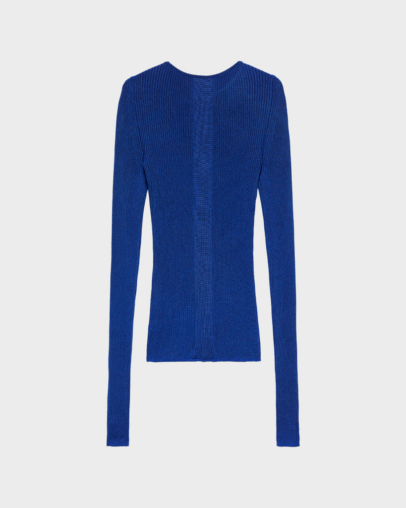 0153 fitted knit rib top