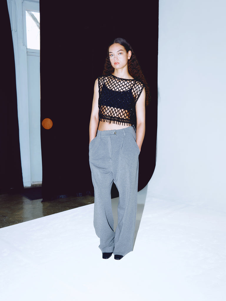 0192 scuba tailored pants