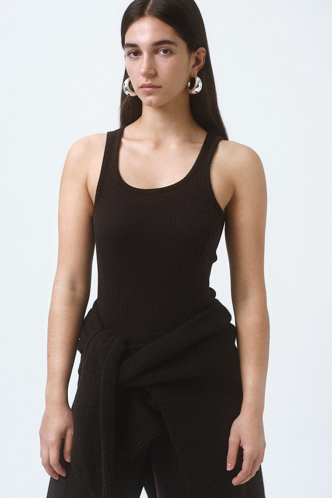 0007 jersey singlet with side panels