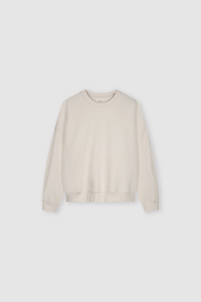 Core collection - 0012 organic sweater with pleated detail