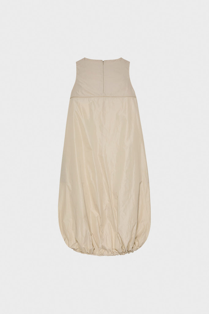 0073 recycled nylon balloon dress