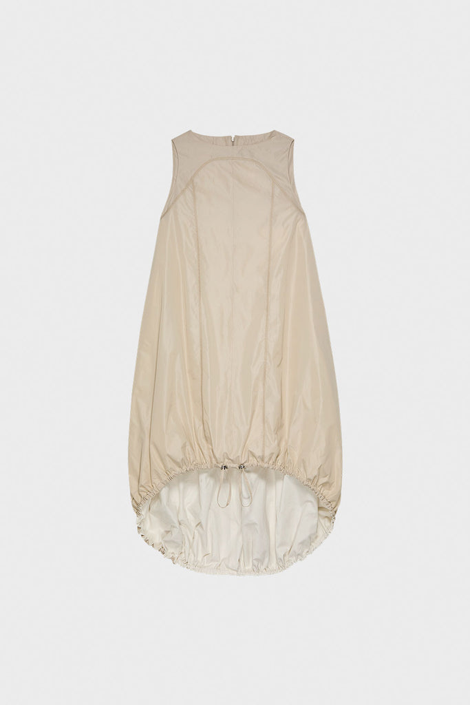 0073 recycled nylon balloon dress