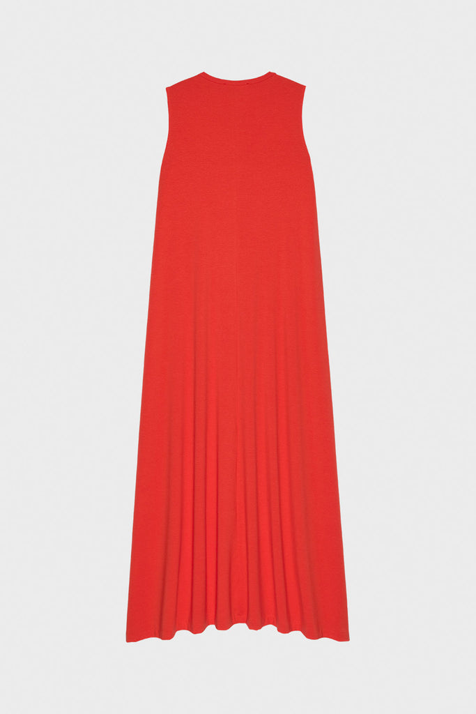 0074 jersey empire waist dress