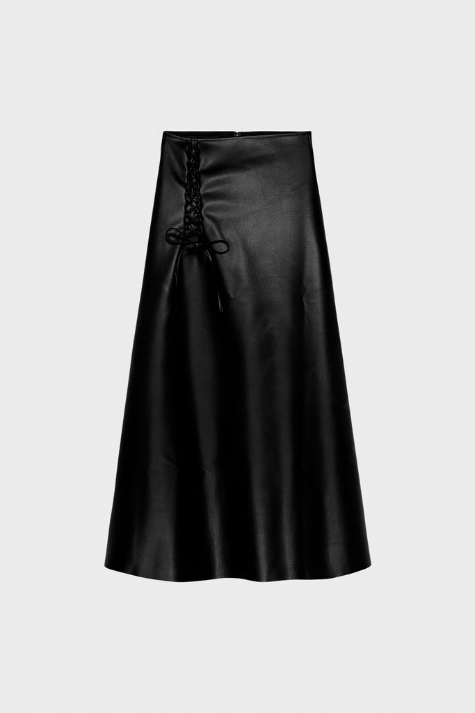 0092 cactus leather skirt