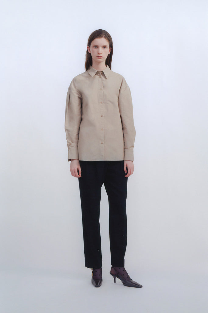 Core collection - 0014 tailored trousers in eco wool